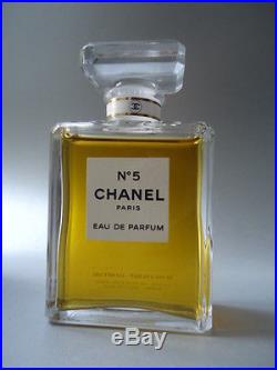 CHANEL Factice No5 EDP Vintage 1970s -1980s 50ml 3.4 Mint Splash Display Bottle