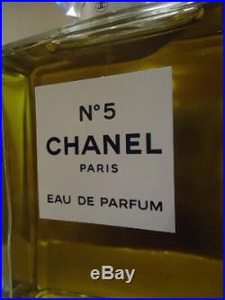 CHANEL Factice No5 Vintage 1990s EDP Splash Dummy Bottle 100ml & Near Immaculate