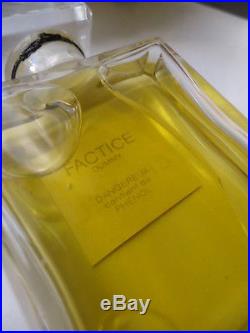 CHANEL V Rare No5 50ml Parfum Factice Vintage 1970s Baudruchage Sealed Bottle