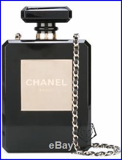 CHANEL VINTAGE No. 5 PERFUME BOTTLE BAG AMAZING ONE OF KIND HARRODS