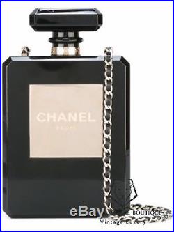 CHANEL VINTAGE No. 5 PERFUME BOTTLE BAG AMAZING ONE OF KIND HARRODS