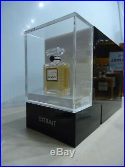 CHANEL Vintage PARFUM Display Storage Box 3x7.5m Factice Bottles No5 Coco Allure