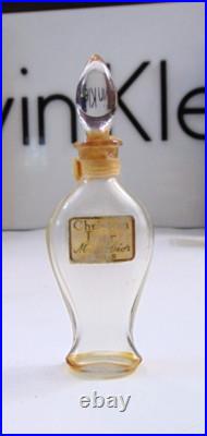 CHRISTIAN DIOR Vintage Antique MISS DIOR Perfume Bottle DAB ON Stopper 1950's