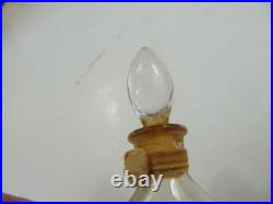 CHRISTIAN DIOR Vintage Antique MISS DIOR Perfume Bottle DAB ON Stopper 1950's