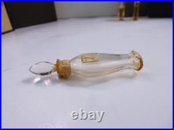 CHRISTIAN DIOR Vintage Antique MISS DIOR Perfume Bottle DAB ON Stopper 1950's
