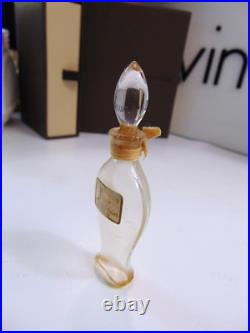 CHRISTIAN DIOR Vintage Antique MISS DIOR Perfume Bottle DAB ON Stopper 1950's
