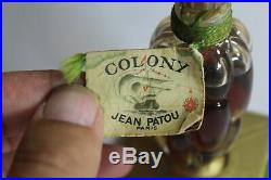 COLONY BACCARAT PERFUME BOTTLE BY JEAN PATOU sealed Excellent vintage condition
