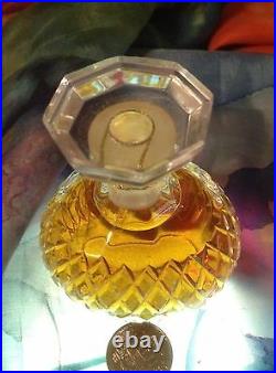Capricci Perfume by Nina Ricci 1.5 oz Lalique crystal bottle. Vintage unopened