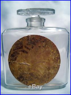 Caron Le Tabac Blond Baccarat Flacon De Parfum 1925 Vintage Perfume Bottle
