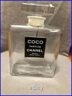 Chanel Coco Factice Bottle 10.5 Vintage Excellent Condition