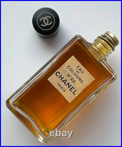 Chanel NO 22 EAU DE COLOGNE 120 ML 4 FL OZ VINTAGE SEALED BOTTLE 1960S