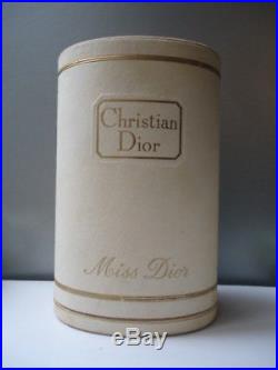 Christian Dior Miss Dior 1/2oz Baccarat Amphora Vintage1950s Sealed Bottle + Box