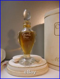 Christian Dior Miss Dior Vintage 1950s 1/2oz Baccarat Amphora Sealed Bottle +Box