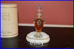 Christian Dior Miss Dior Vintage 1950s 1/2oz Baccarat Amphora Sealed Bottle Box