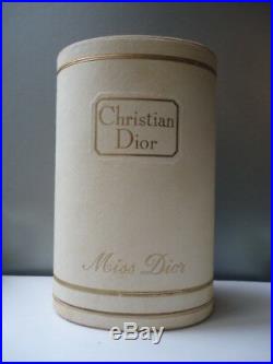 Christian Dior Miss Dior Vintage 1950s 1/2oz Baccarat Amphora Sealed Bottle +Box