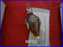 Christian Dior Miss Dior Vintage Baccarat Amphora Sealed Bottle 6.75 + 2 Boxes