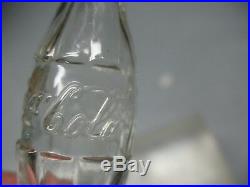 Coca Cola Perfume Bottle Glass & Cork Stopper Genuine Vintage Neat Nice