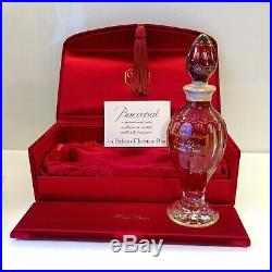 Collectable Sealed Miss Dior Perfume Red Baccarat Crystal Bottle Rare Vintage