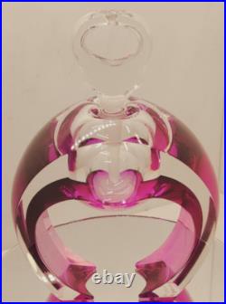 Collectible Vintage Perfume SO BEAUTIFUL Art Glass Perfume Bottle Horseshoe Collectible Vintage Perfume SO BEAUTIFUL Art Glass Perfume Bottle Horseshoe