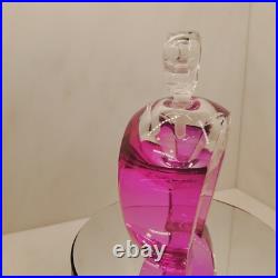 Collectible Vintage Perfume SO BEAUTIFUL Art Glass Perfume Bottle Horseshoe
