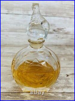 Crystal Panthere de Cartier Perfume Ltd. Edition 50 ML 1.6 OZ Used Rare Vintage