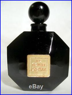 D'orsay Le Dandy Flacon De Parfum Cristal De Nancy 1925 Vintage Perfume Bottle