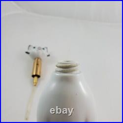 DeBliss Cat Perfume Bottle Atomizer Figural Spray Ceramic Vintage MCM Rare