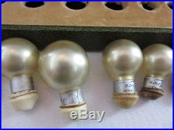 Delettrez Vintage Small Pearlized Orb Perfume Bottles with Original Box