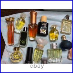 Designer Vintage Miniature Perfume Bottle Lot 60+ PC Armani Dior Givenchy Mixed