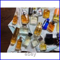 Designer Vintage Miniature Perfume Bottle Lot 60+ PC Armani Dior Givenchy Mixed