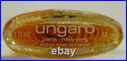 Diva Emanuel Ungaro Pure Parfum 1.0 oz / 30 ml Crystal Bottle Vintage (1983)