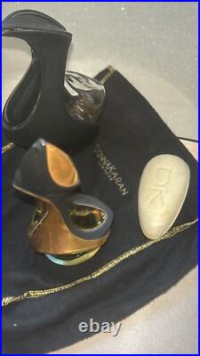 Donna Karan Original Vintage ½ oz PARFUM DK Black Swan RARE plus BONUS