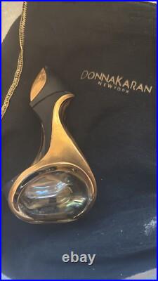 Donna Karan Original Vintage ½ oz PARFUM DK Black Swan RARE plus BONUS