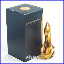 Donna Karan Parfum Extrait 1OZ Swan Perfume Bottle Vintage Original Women