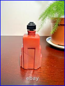 Duska Cristalleries de Nancy 1928 Art Deco Perfume Bottle Flacon France VTG Duska Cristalleries de Nancy 1928 Art Deco Perfume Bottle Flacon France VTG
