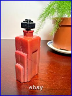Duska Cristalleries de Nancy 1928 Art Deco Perfume Bottle Flacon France VTG Duska Cristalleries de Nancy 1928 Art Deco Perfume Bottle Flacon France VTG