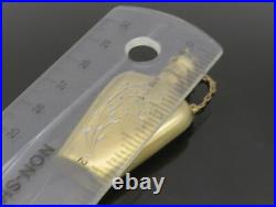 EAST EUROPEAN 925 Silver Vintage Floral Etched Perfume Bottle (OPENS) TR3236