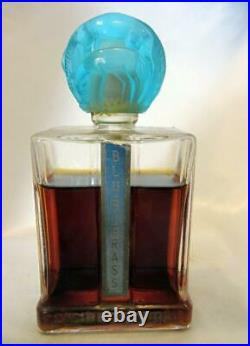 Elizabeth Arden Vintage BLUE GRASS Perfume Bottle Full/Sealed Horse Stopper