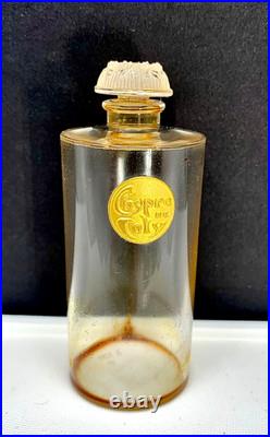 Excellent! Vintage'Chypre de Coty', perfume bottle withbox. C. 1927. 3.25 tall