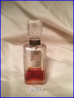 Extremely Rare Vintage 1946 Fame De Corday Pure Parfum 1/4 Oz Sealed