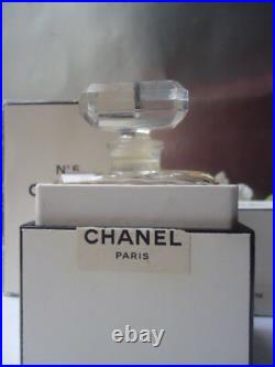 FACTICE CHANEL No5 28ml Parfum Vintage 1970s Rare 8cm Bottle Outer Box is Marked