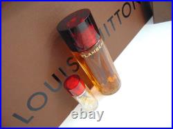 Faberge FLAMBEAU cologne vintage 3.5 oz DAB ON STYLE & travel bottle FOR WOMEN