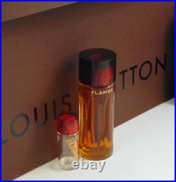 Faberge FLAMBEAU cologne vintage 3.5 oz DAB ON STYLE & travel bottle FOR WOMEN