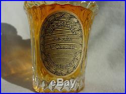 Guerlain Apres L'ondeerare Vintage Perfume Bottle Full 9cm 3.5inch 40ml 1,35oz