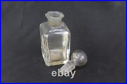 Glass Perfume Bottle with Perfect-Fit Balloon Stopper Vintage Collectible