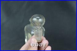 Glass Perfume Bottle with Perfect-Fit Balloon Stopper Vintage Collectible