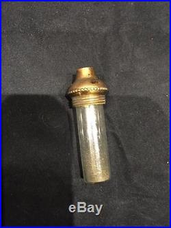 Gorgeous Vintage Jeweled Filigree Perfume Bottle with Cherub