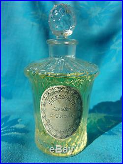 Guerlain Apres L'ondeelarge Vintage Perfume Bottle Full 11cm 4,3in. 80ml 2,8oz