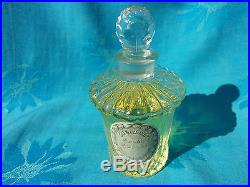 Guerlain Apres L'ondeelarge Vintage Perfume Bottle Full 11cm 4,3in. 80ml 2,8oz