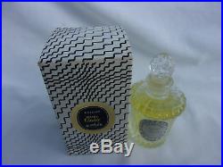 Guerlain Apres L'ondeevintage Bottle Of Pure Perfume Full 9cm 40ml 1,35. Oz+box